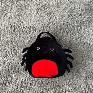 squishmallow bella spider halloween basket